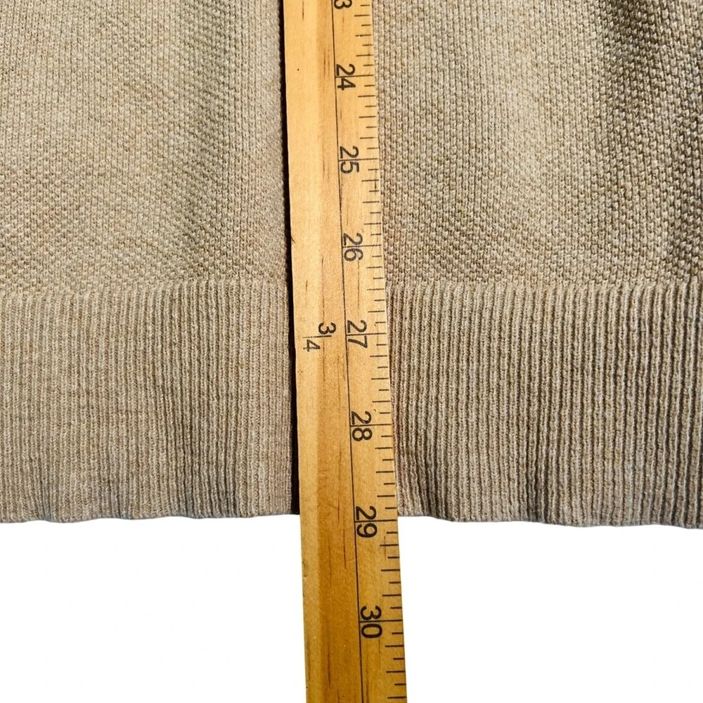 J.Crew Mercantile Lightweight V-Neck Sweater Camel‎ Tan Men's XL